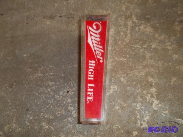 Miller High Life bar tap...