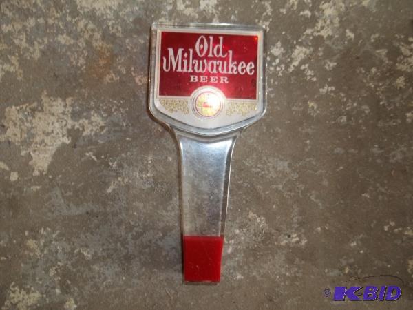 Old Milwaukee bar tap...