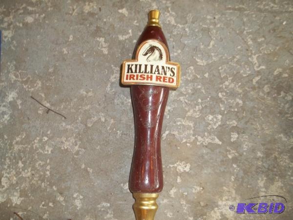 Killians Irish Red bar tap...