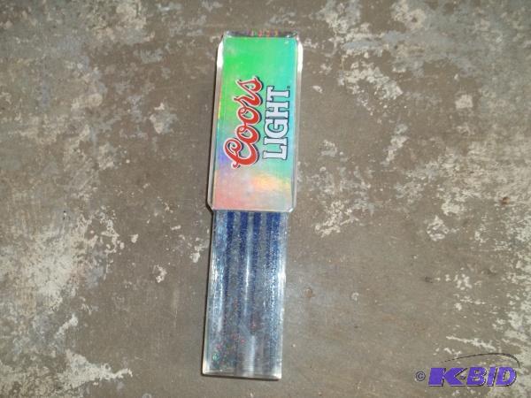 Coors Light bar tap...