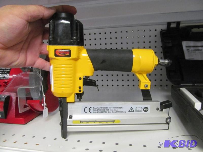 lot 12 image: Magnum Air 18ga brad nailer like new