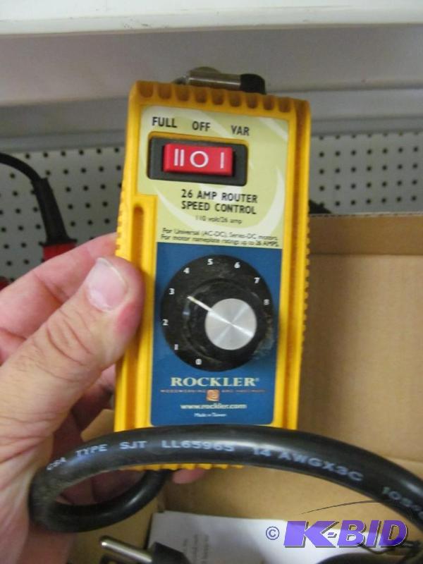 lot 16 image: Rockler Veriable speed router control