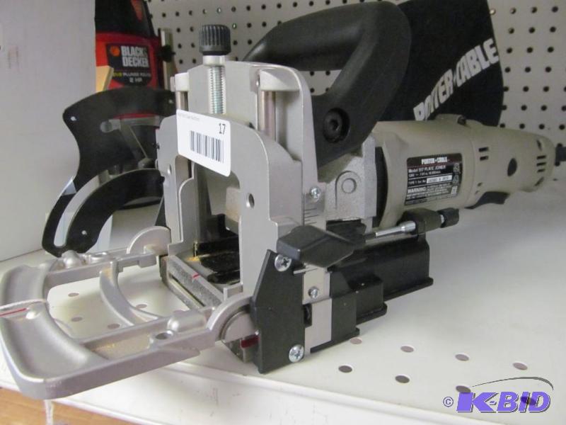 lot 17 image: Porter Cable #557 Plate Jointer