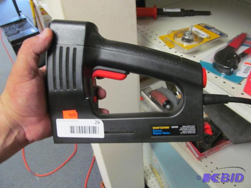 craftsman electric staple gun