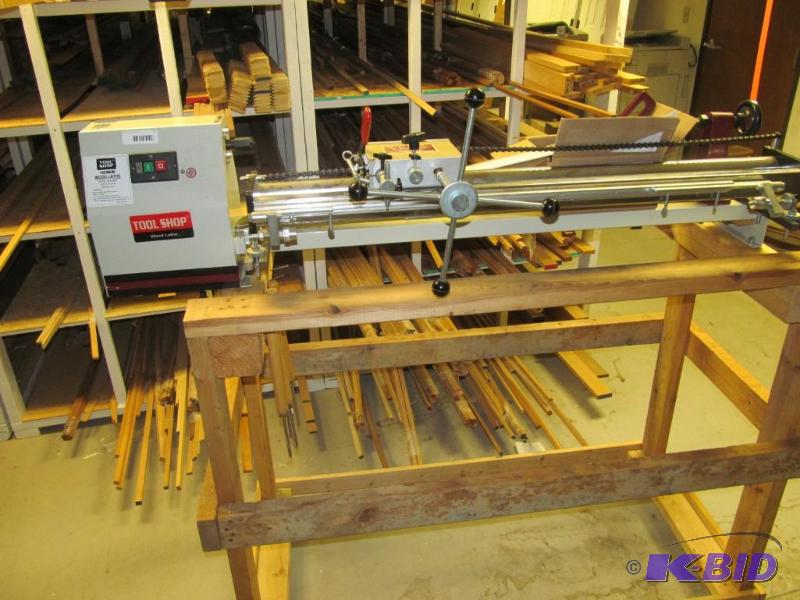 lot 5 image: Pro Tech #240-2949Wood Lathe with Vega #II duplicating attachment