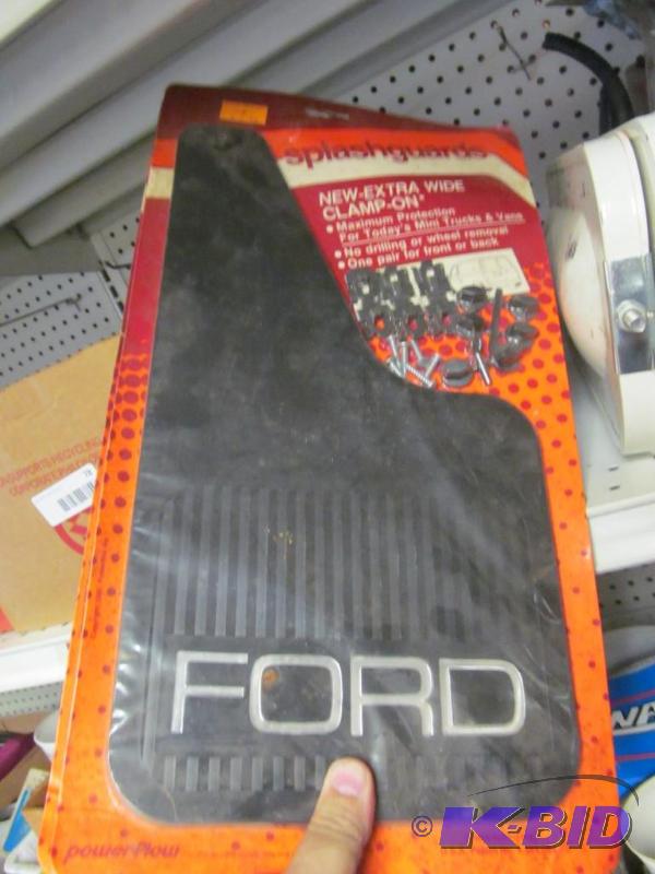 lot 81 image: ford mud flaps and large truck mirrors