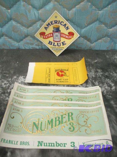 lot 00049 image: Vintage tobacco advertising