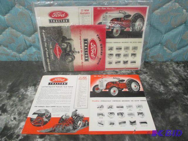 lot 00058 image: Allis Chalmers and Ford Advertising