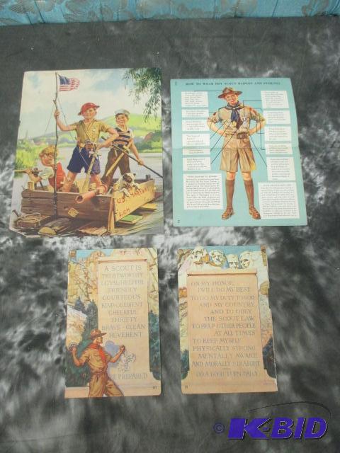 lot 27 image: Boy Scout Memorabilia vintage