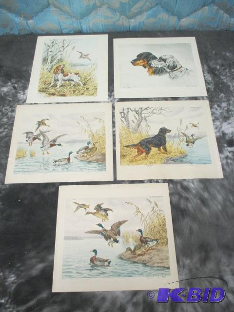 lot 46 image: Vintage Outdoor Prints By Paul Wood