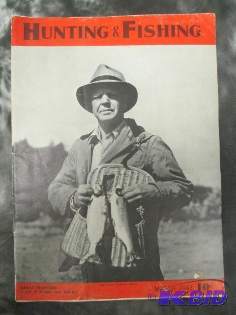 lot 56 image: 1930,s and 1940,s Hunting and Fishing Magazines
