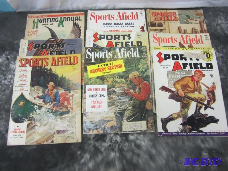 lot 72 image: Sports Afield Magazines