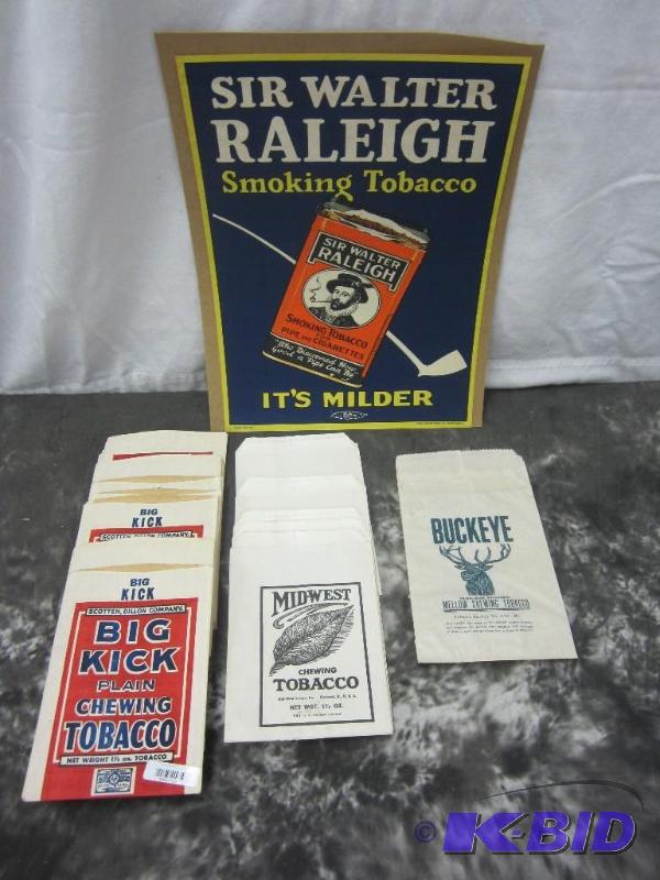 lot 76 image: Sir Walter Raleigh -Buckeye-Midwest-Big Kick collectibles