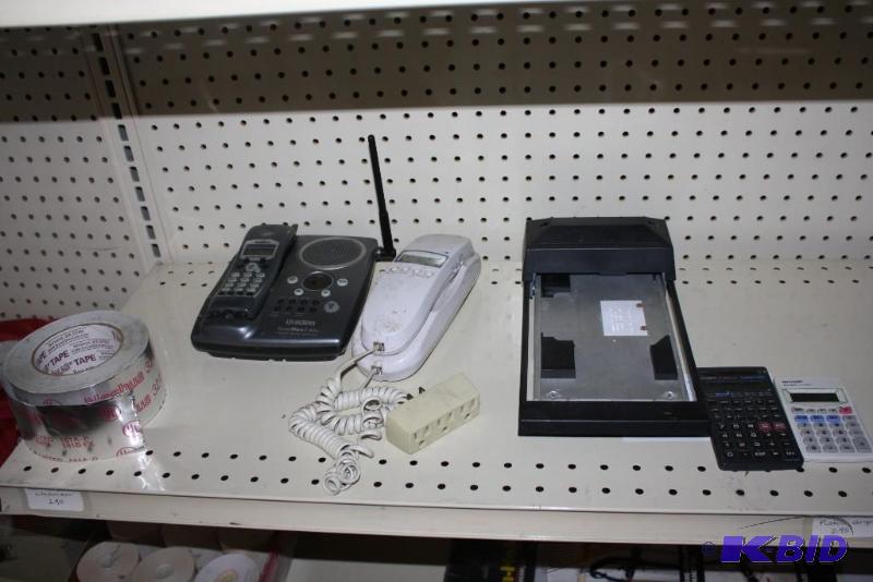 Lot of (7) Items Including (2) Phones - (1) C...