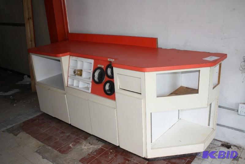 Fountain Soda Counter with Laminate Top, 38 i...