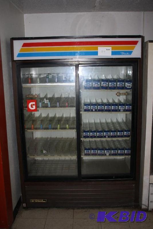 True Brand, Two Door Sliding Glass Door Bever...