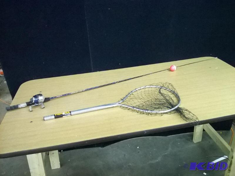 Fishing Rod & Net