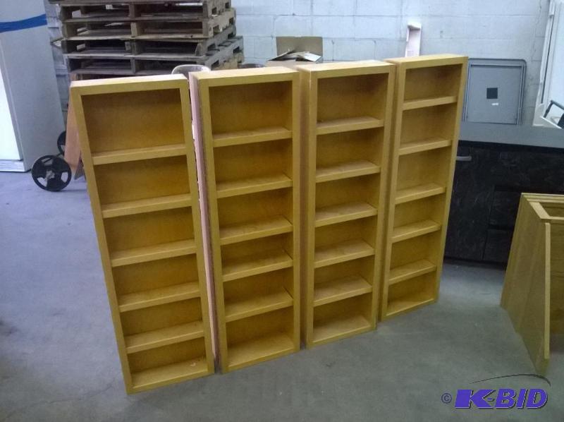 Wooden Shelves, Lot of 4