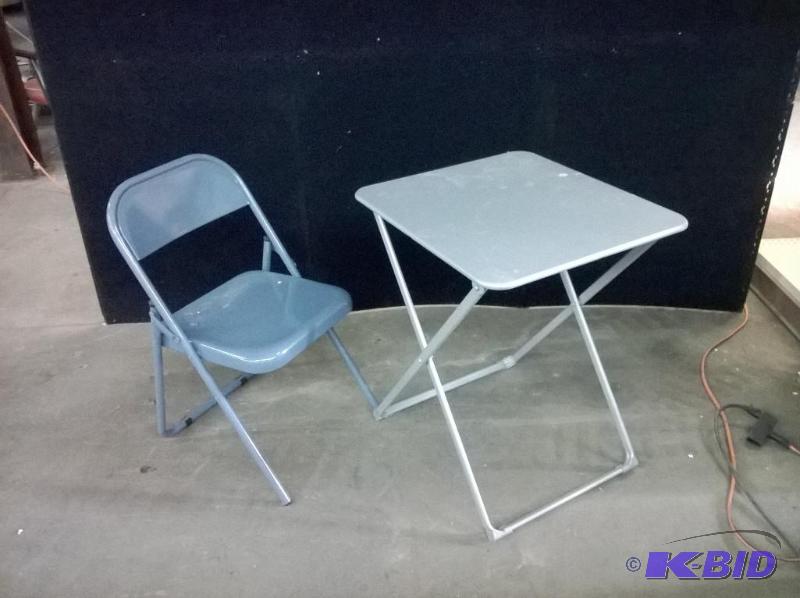 Folding Chair & Table