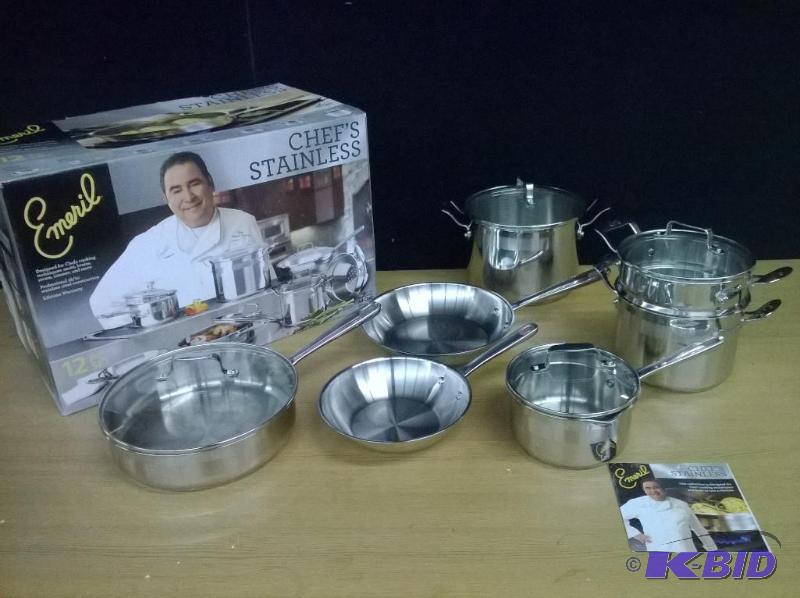 Emeril 12pc Cookware Set