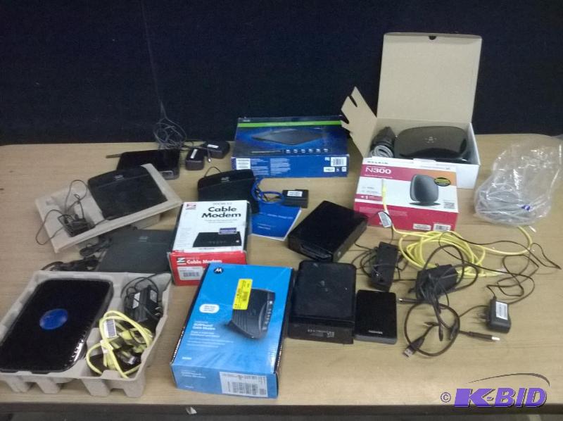 Lot of Wifi Routers