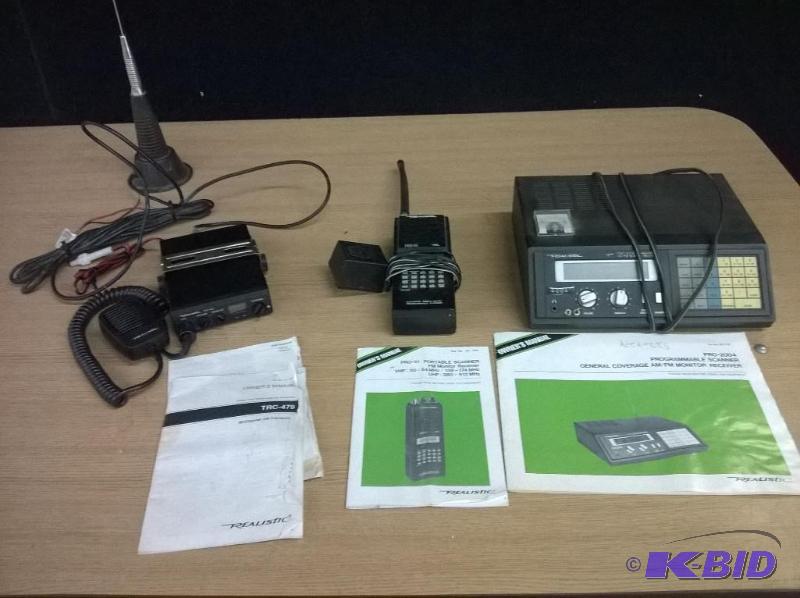 AM, FM, & CB Scanners