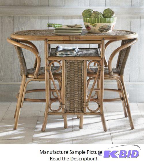 Rattan Bistro Set - Made with all-natural rat...