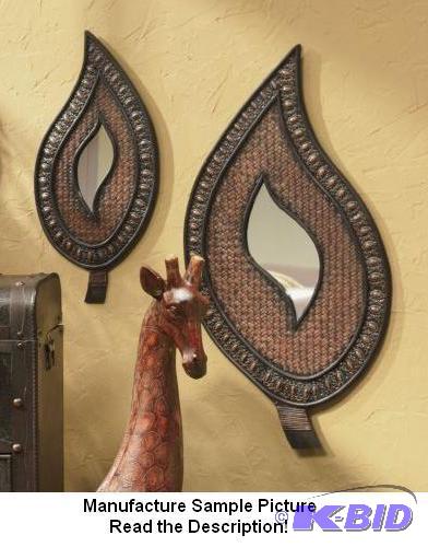 Cattail Mirror Set - Originally 3 pieces - th...