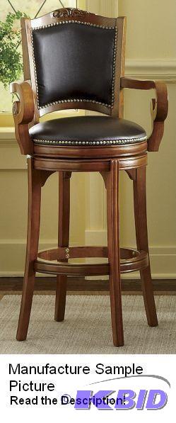 Nailhead Bar Stool Exclusive - Stool has a wo...