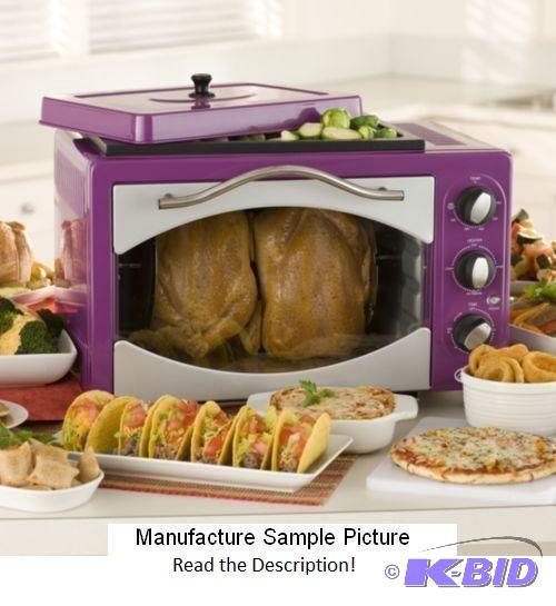 Ginnys Brand 10 in 1 Everything Oven - Purpl...