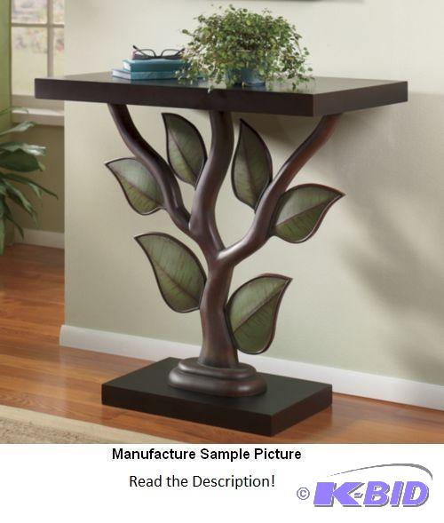 Leaf Table - NO TOP - Earthy browns and green...