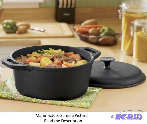 Cast Iron Dutch Oven with Lid -&nbspEver won...