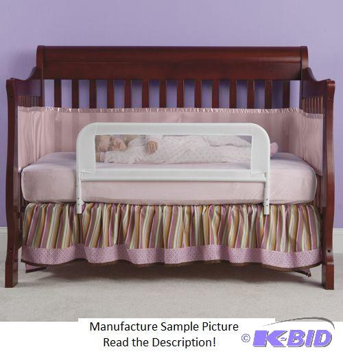 One Step Ahead White Hideaway Bed Rail - A st...