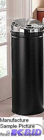 Black Large Automatic Lift Trash Bin - Plasti...