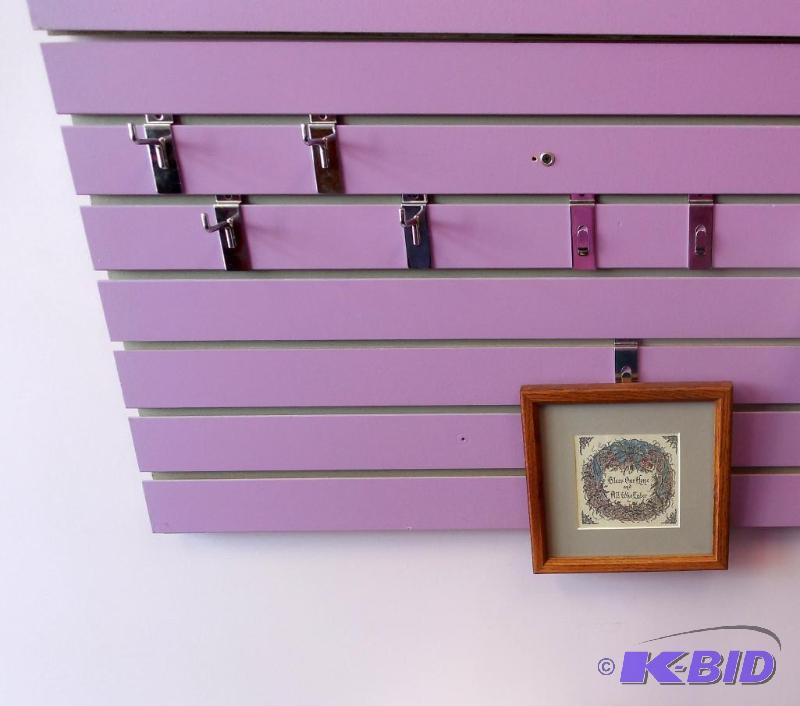 210 MetalChrome Slat Wall Hooks.  Most are 4 inch or 2 inch lengths.