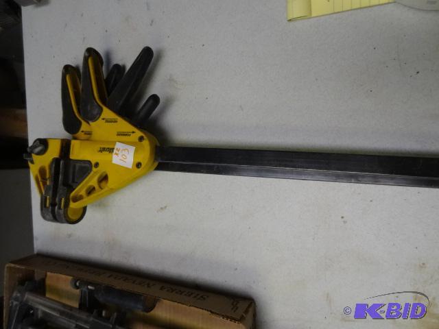 Work craft quick clamp 24&quot Qty 2 and spe...