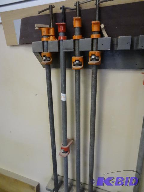 36&quot pipe clamps Qty 4...