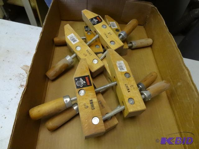 6&quot wood clamps Qty 4...