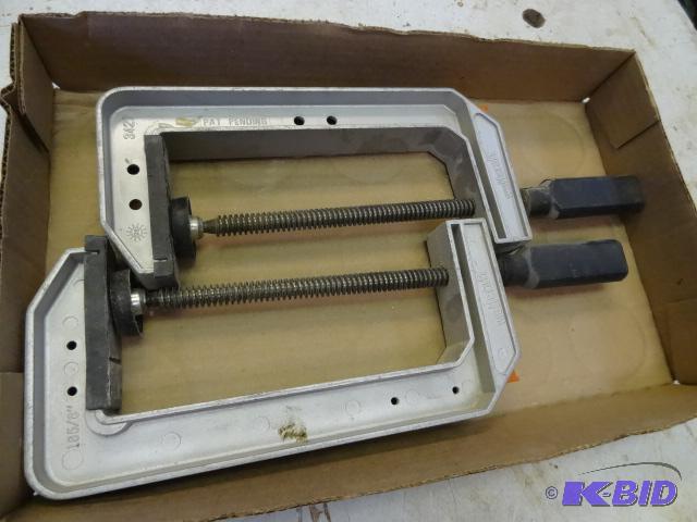 wolfcraft 6&quot clamps Qty 2 quick adjust...