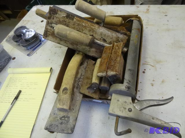 misc. cement tools...