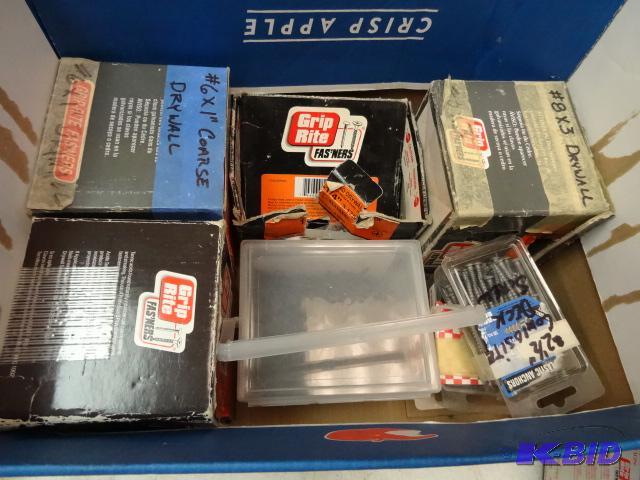 box of misc screws...