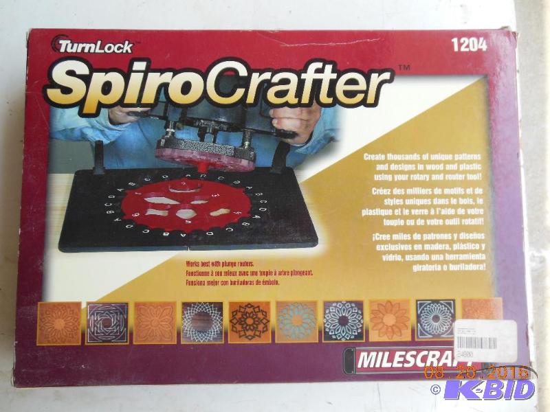 Turnlock brand spiro crafter...