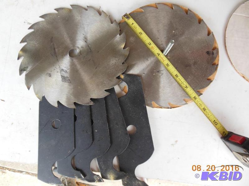 Dado blade set. 8&quot. 2 outer blades. 116...