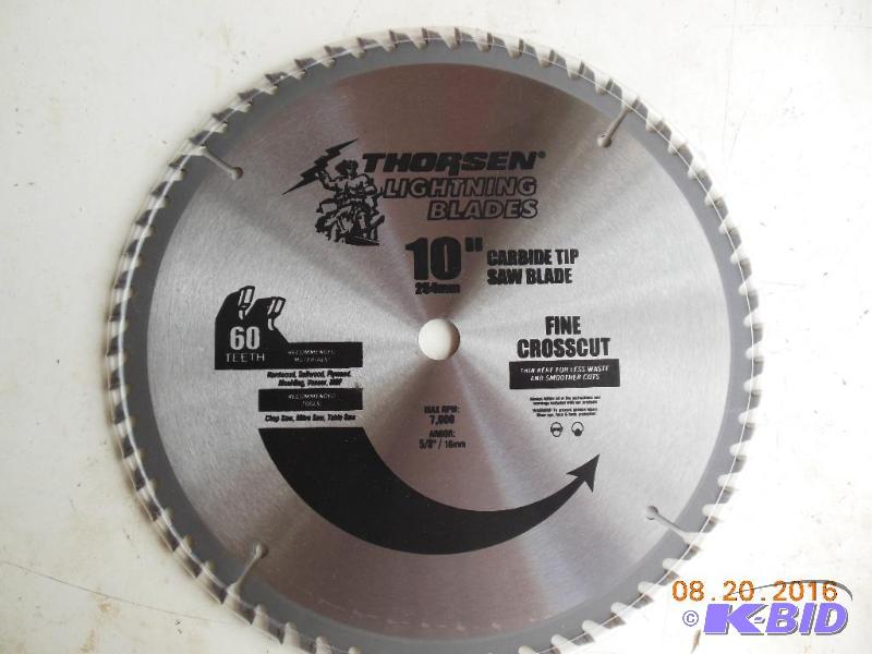 Saw blade. 10&quot. 60 tooth. Never used &nb...