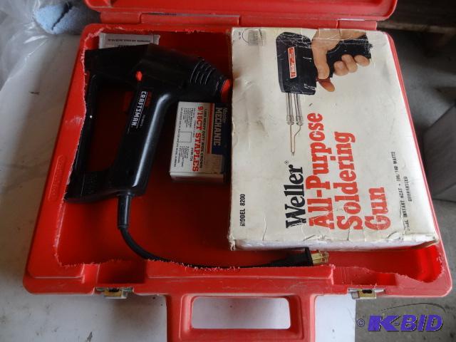 Weller all purpose Soldering gfun. Craftsman ...