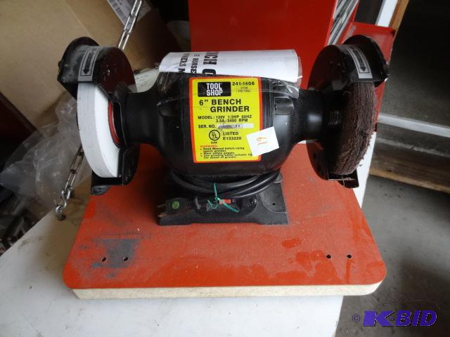 Tool Shop 6&quot Bench Grinder...