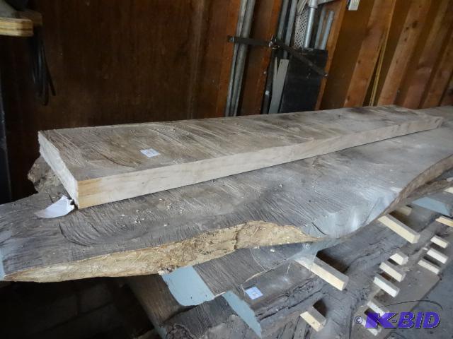 106 board feet of rough sawn ash...