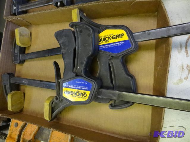 13&quot quick grip clamps. Qty 2...