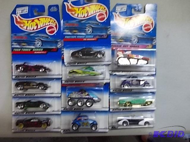 12 Assorted Hotwheels...