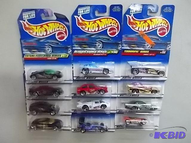 12 Assorted Hotwheels...